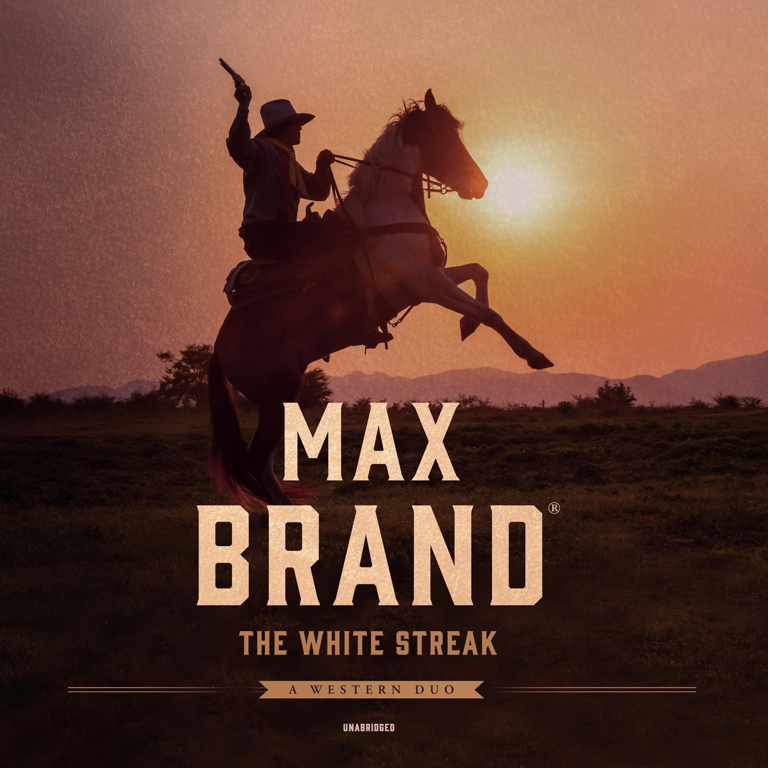 The White Streak: A Western Duo  Audiobook, by Max Brand