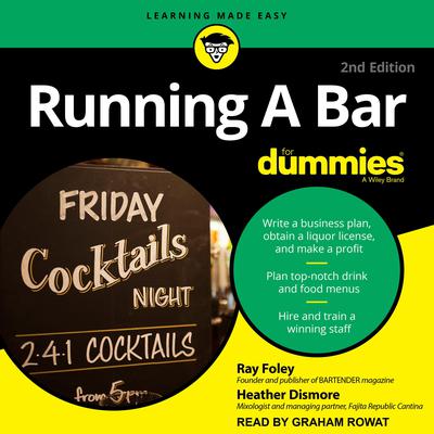 Running A Bar for Dummies Audiobook, by Heather Dismore