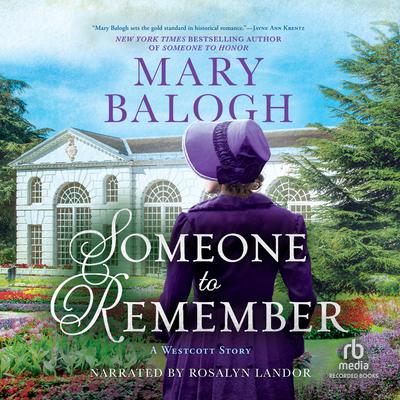 Someone to Remember Audiobook, by Mary Balogh