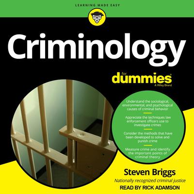 Criminology for Dummies Audiobook, by Steven Briggs