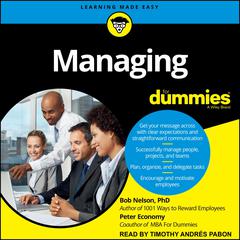 Managing For Dummies Audiobook, by Peter Economy