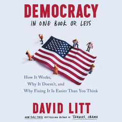 Democracy in One Book or Less: How It Works, Why It Doesn’t, and Why Fixing It Is Easier Than You Think Audiobook, by David Litt