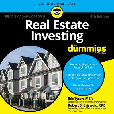 Real Estate Investing for Dummies: 4th Edition Audiobook, by Eric Tyson
