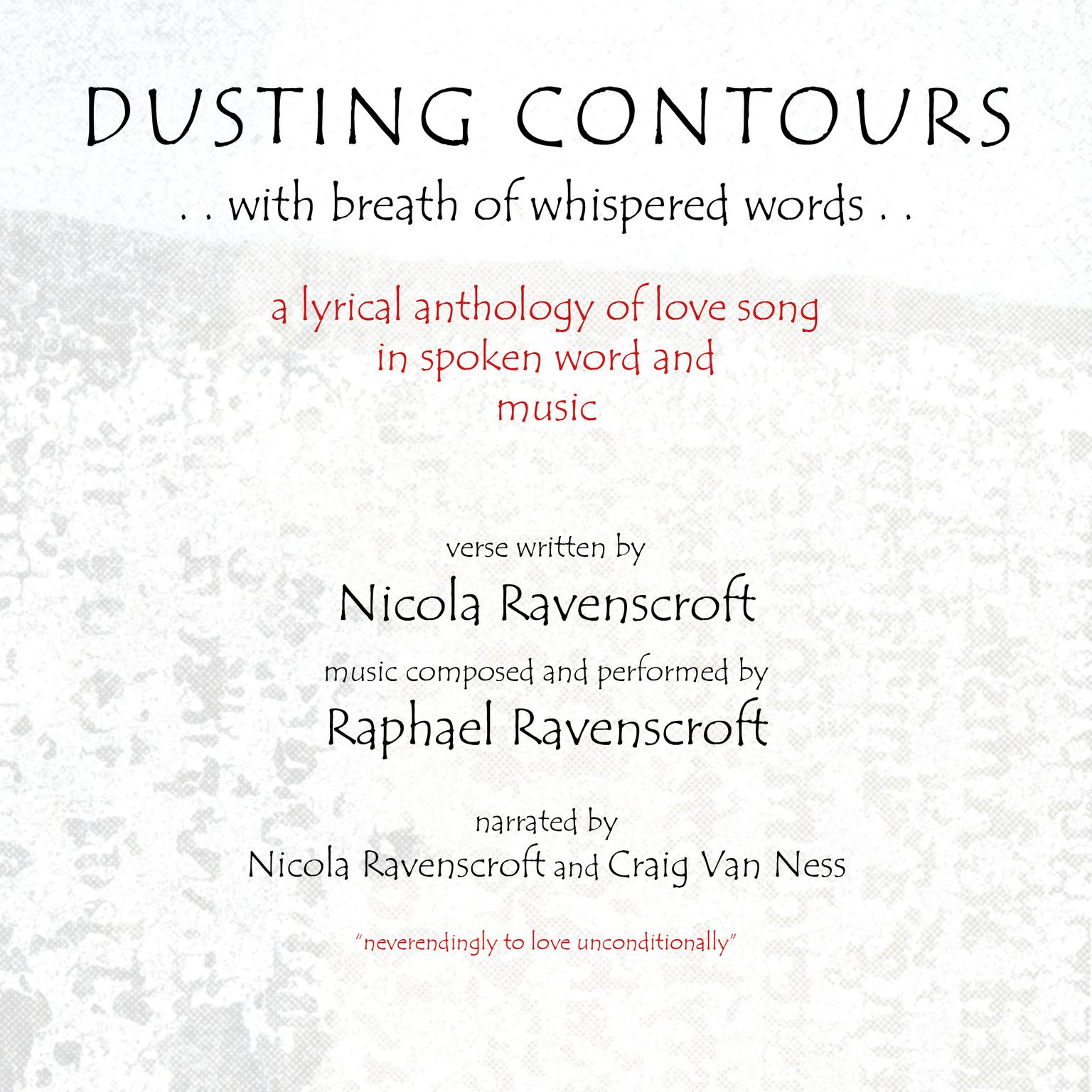 Dusting Contours: With Breath of Whispered Words   Audiobook, by Nicola Ravenscroft