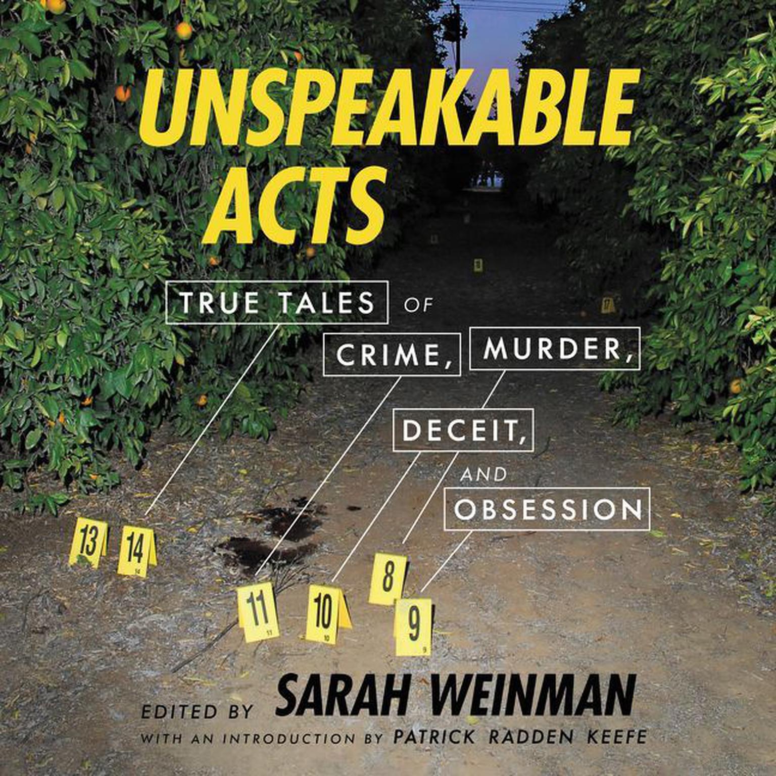 Unspeakable Acts: True Tales of Crime, Murder, Deceit, and Obsession Audiobook, by Sarah Weinman