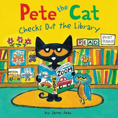 Pete the Cat Checks Out the Library Audiobook, by James Dean