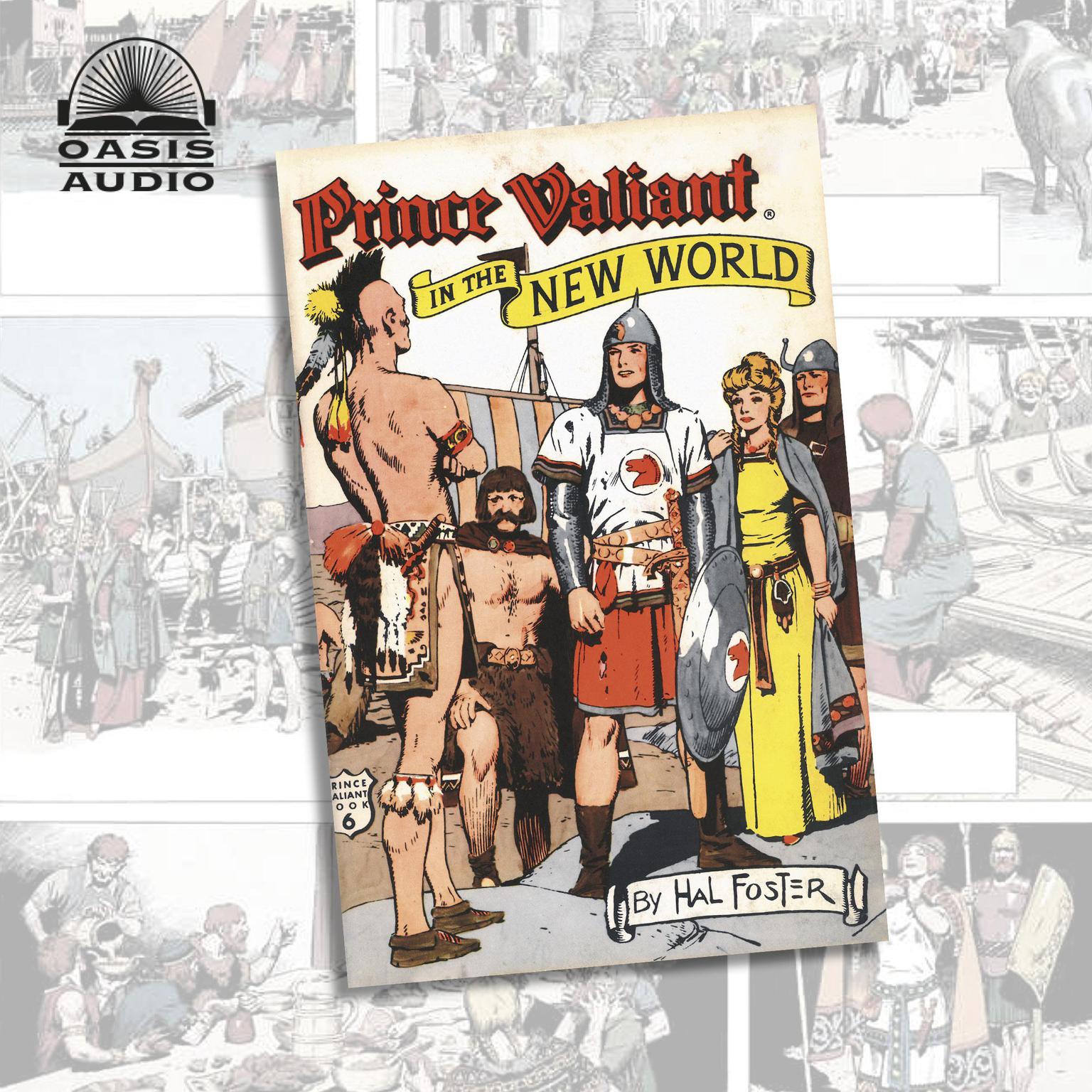 Prince Valiant in the New World Audiobook, by Harold Foster