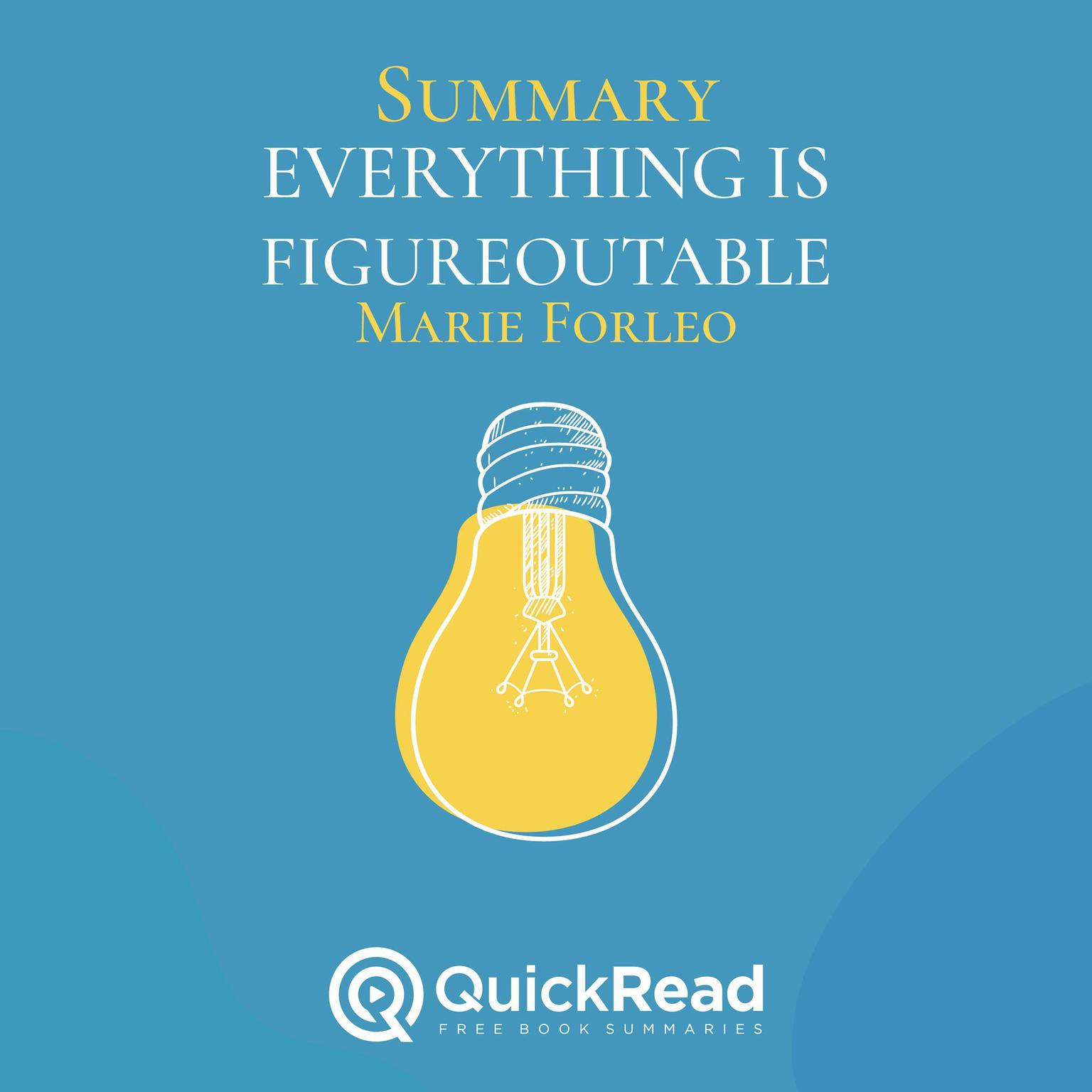 Summary: Everything is Figureoutable Audiobook, by QuickRead 