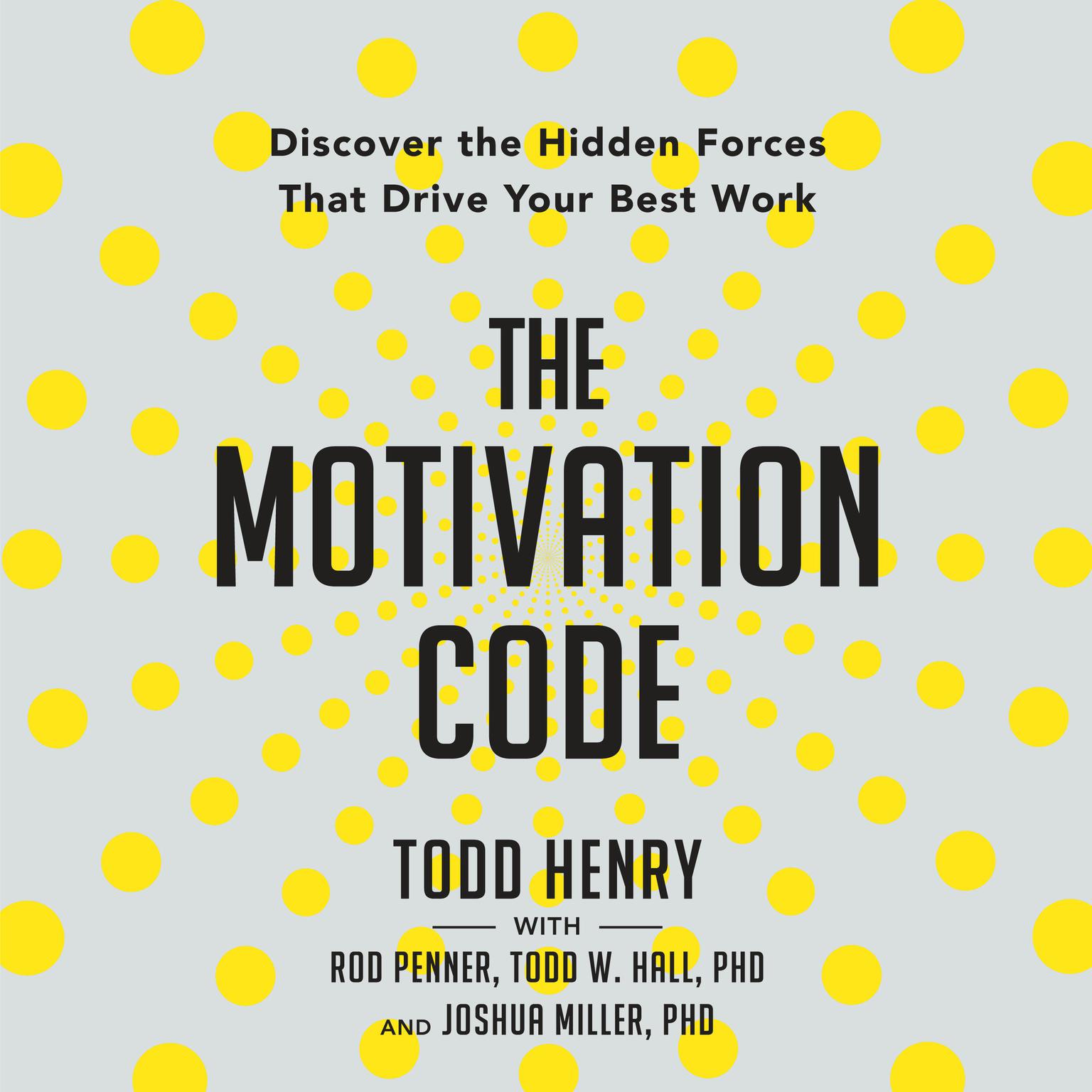 The Motivation Code: Discover the Hidden Forces That Drive Your Best Work Audiobook, by Todd Henry