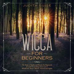 Wicca for Beginners Audiobook, by Judith Guise