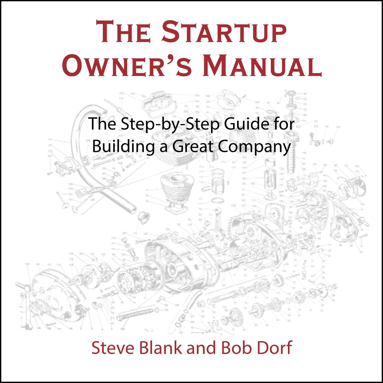 The Startup Owners Manual: The Step-By-Step Guide for Building a Great Company Audiobook, by Steve Blank