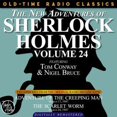 Adventure of the Creeping Man and The Scarlet Worm Audiobook, by Arthur Conan Doyle