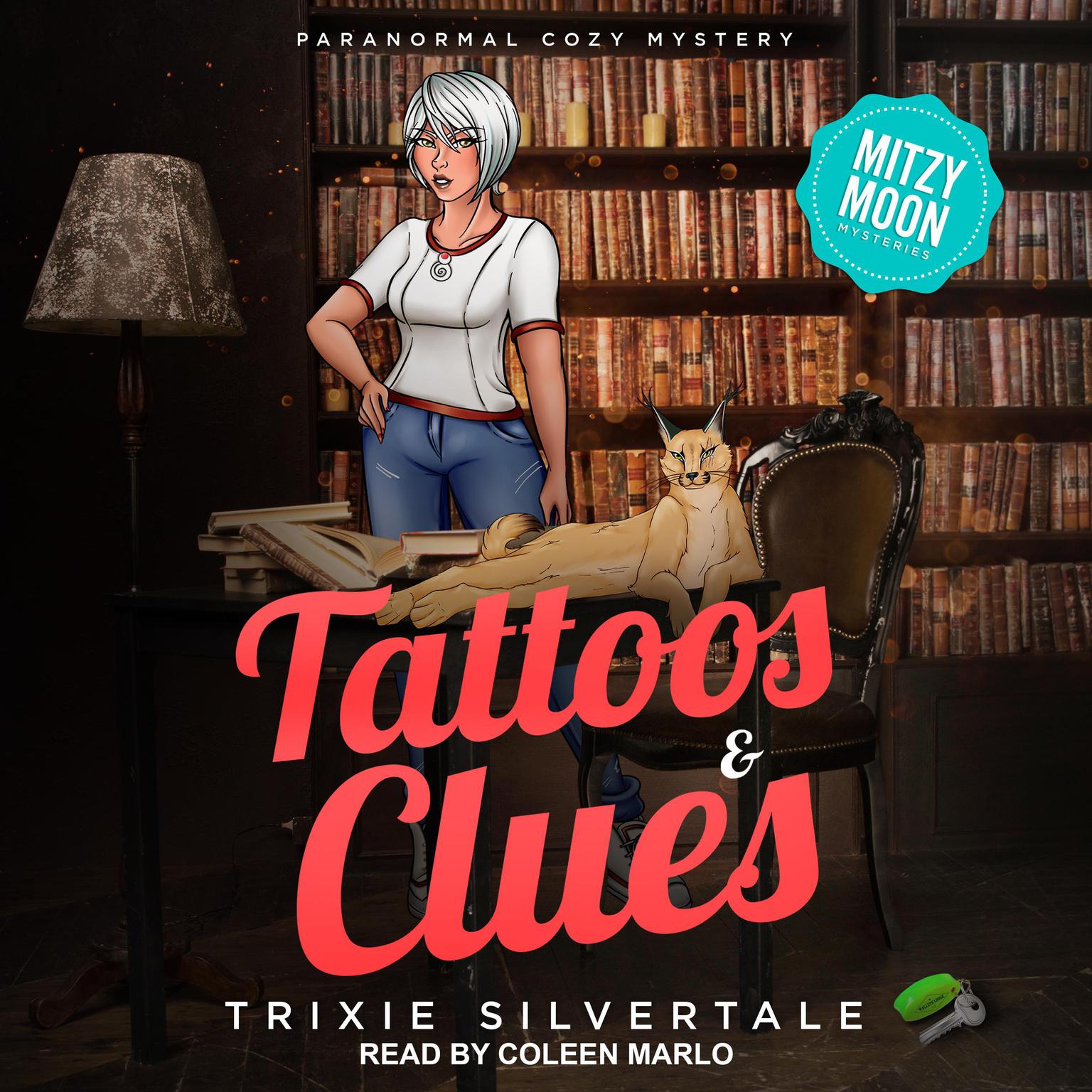 Tattoos & Clues: Paranormal Cozy Mystery Audiobook, by Trixie Silvertale