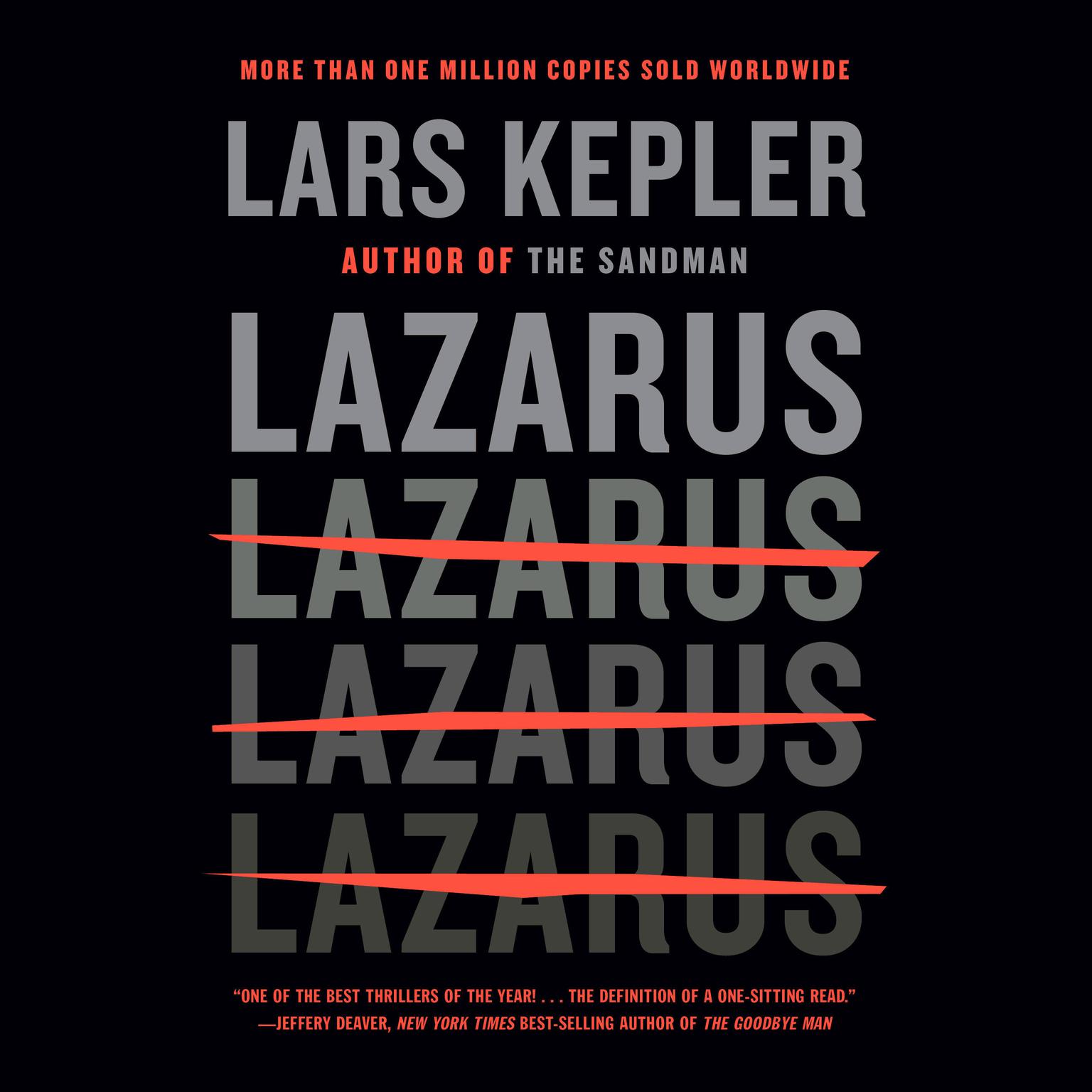 Lazarus: A novel Audiobook, by Lars Kepler