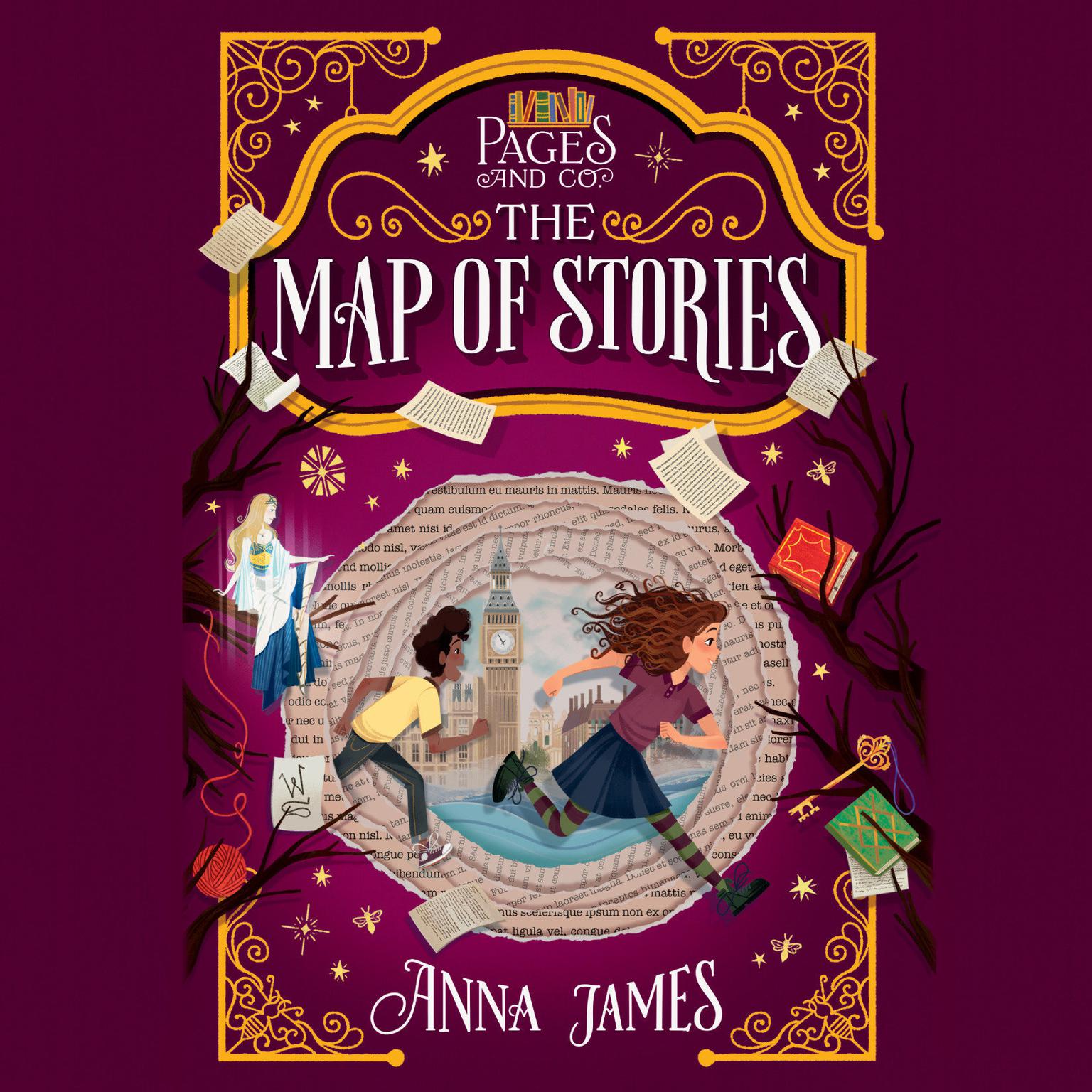 Pages & Co.: The Map of Stories Audiobook, by Anna James