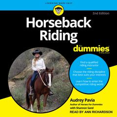 Horseback Riding For Dummies Audiobook, by Audrey Pavia