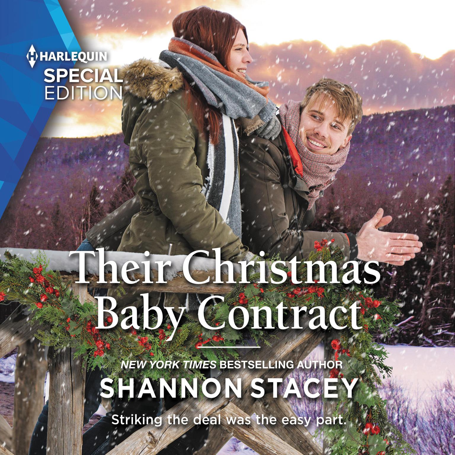 Their Christmas Baby Contract Audiobook, by Shannon Stacey