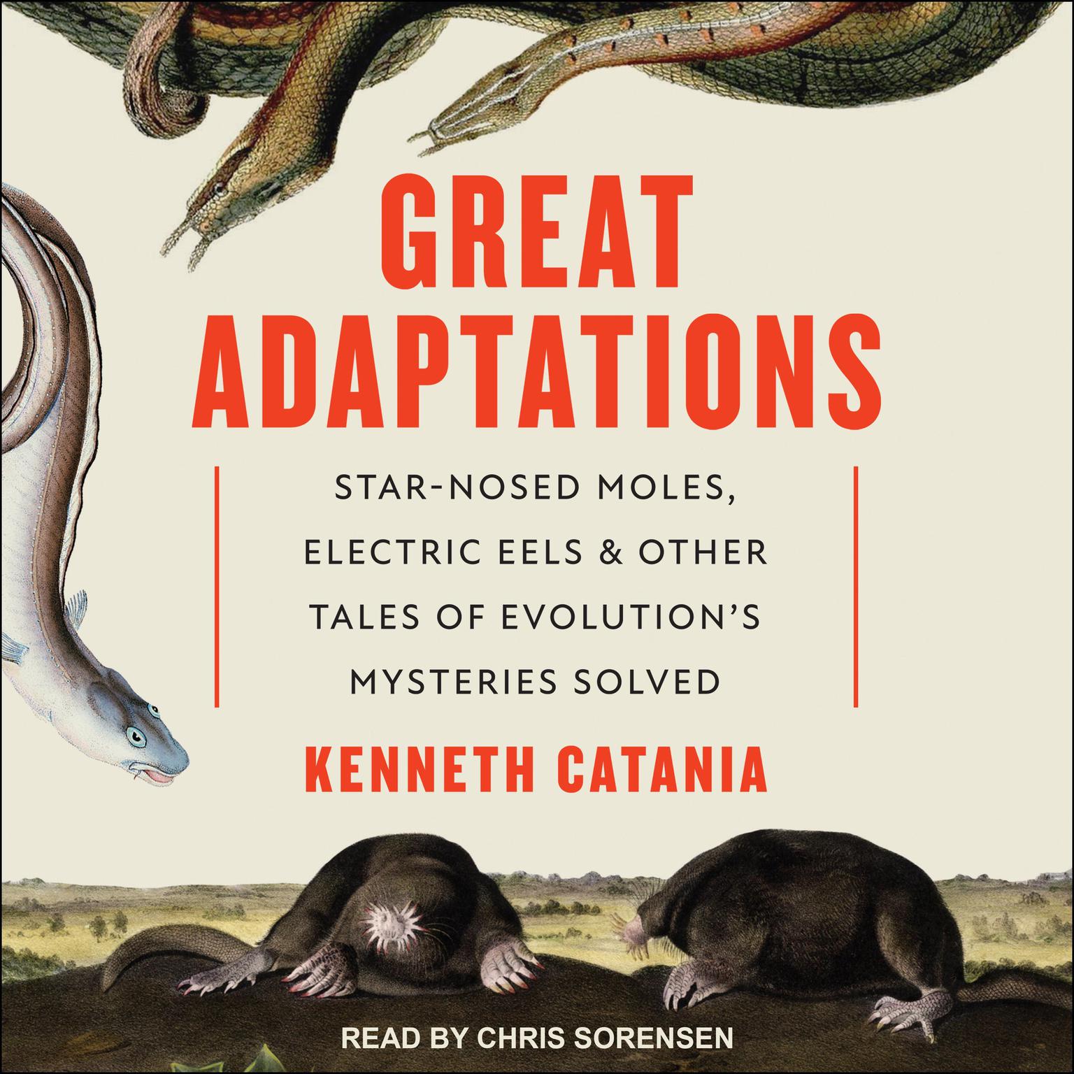 Great Adaptations: Star-Nosed Moles, Electric Eels, and Other Tales of Evolutions Mysteries Solved Audiobook, by Kenneth Catania