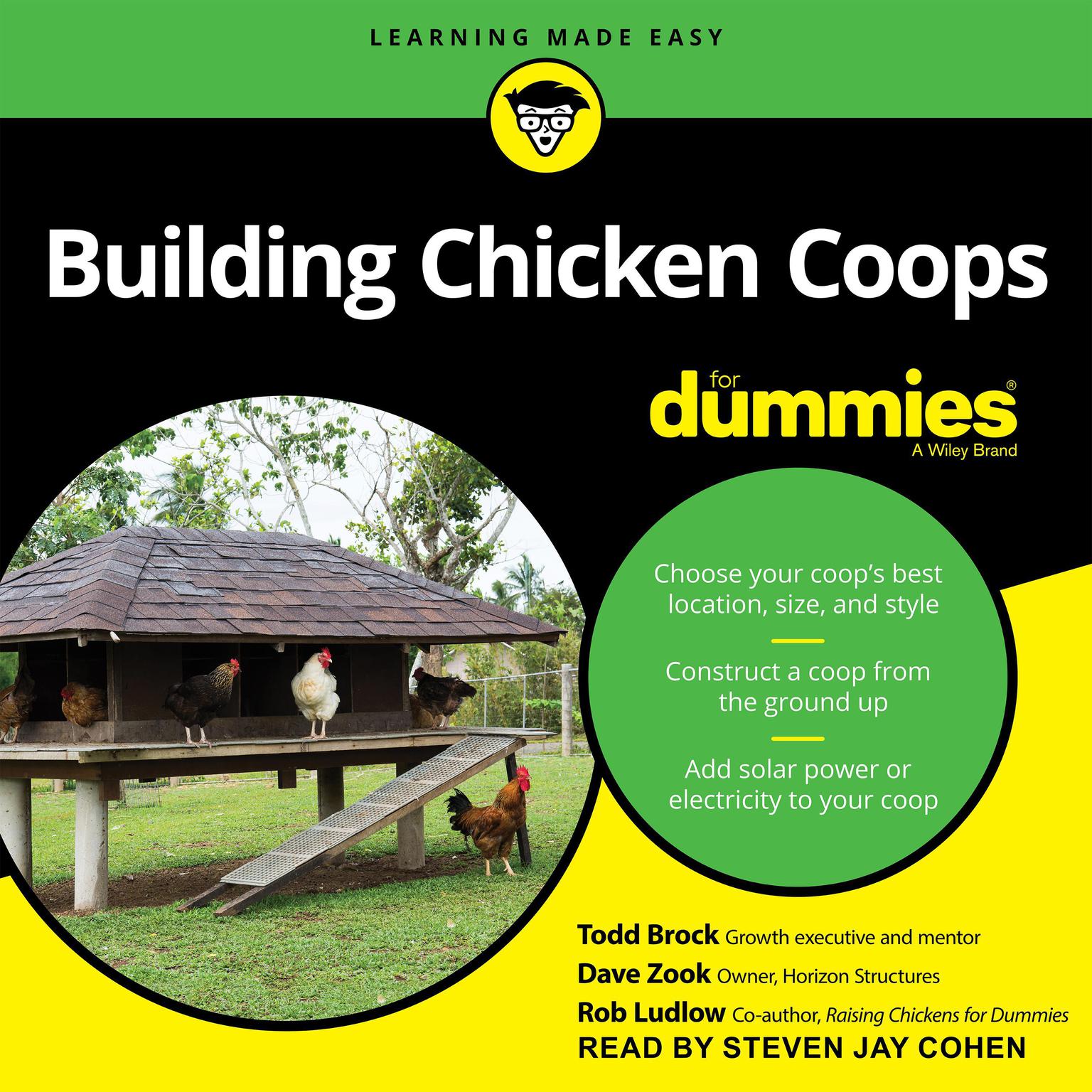 Building Chicken Coops For Dummies Audiobook, by Todd Brock