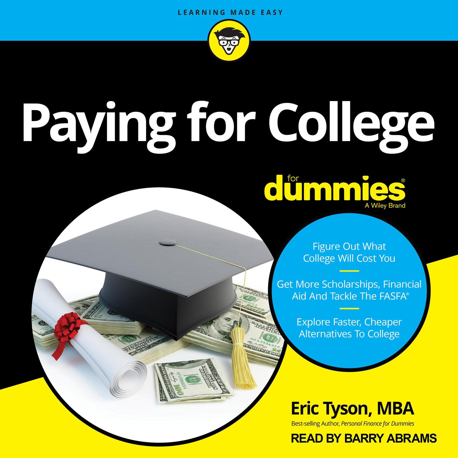 Paying For College For Dummies Audiobook, by Eric Tyson