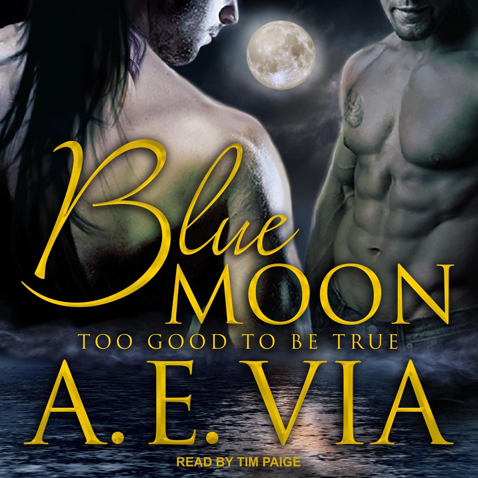 Blue Moon: Too Good To Be True Audiobook, by A.E. Via