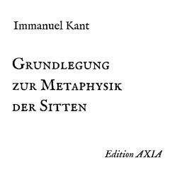 Grundlegung zur Metaphysik der Sitten Audiobook, by Immanuel Kant