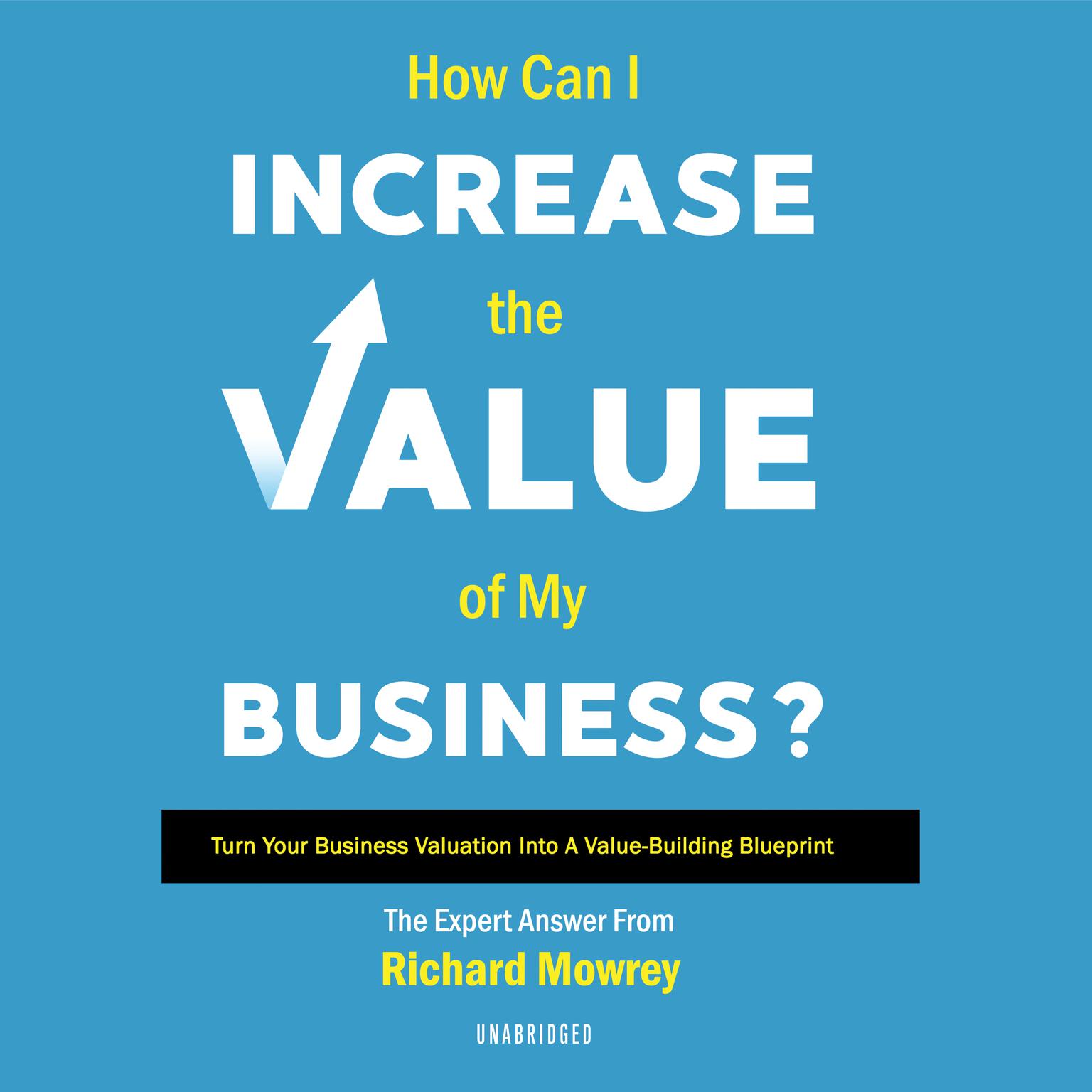 How Can I Increase the Value of My Business?: Turn Your Business Valuation Into a Value-Building Blueprint Audiobook, by Richard Mowrey