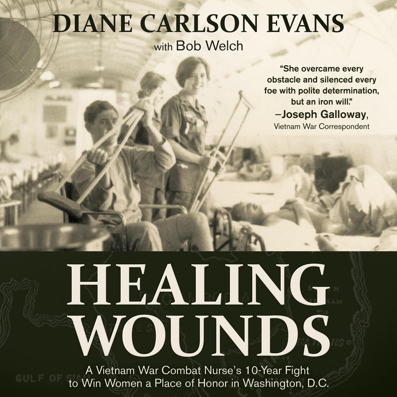 Healing Wounds: A Vietnam War Combat Nurses 10-Year Fight to Win Women a Place of Honor in Washington, D.C. Audiobook, by Diane Carlson Evans