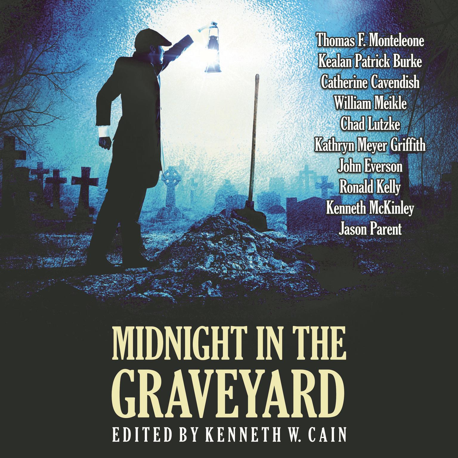 Midnight in the Graveyard Audiobook, by Thomas F. Monteleone