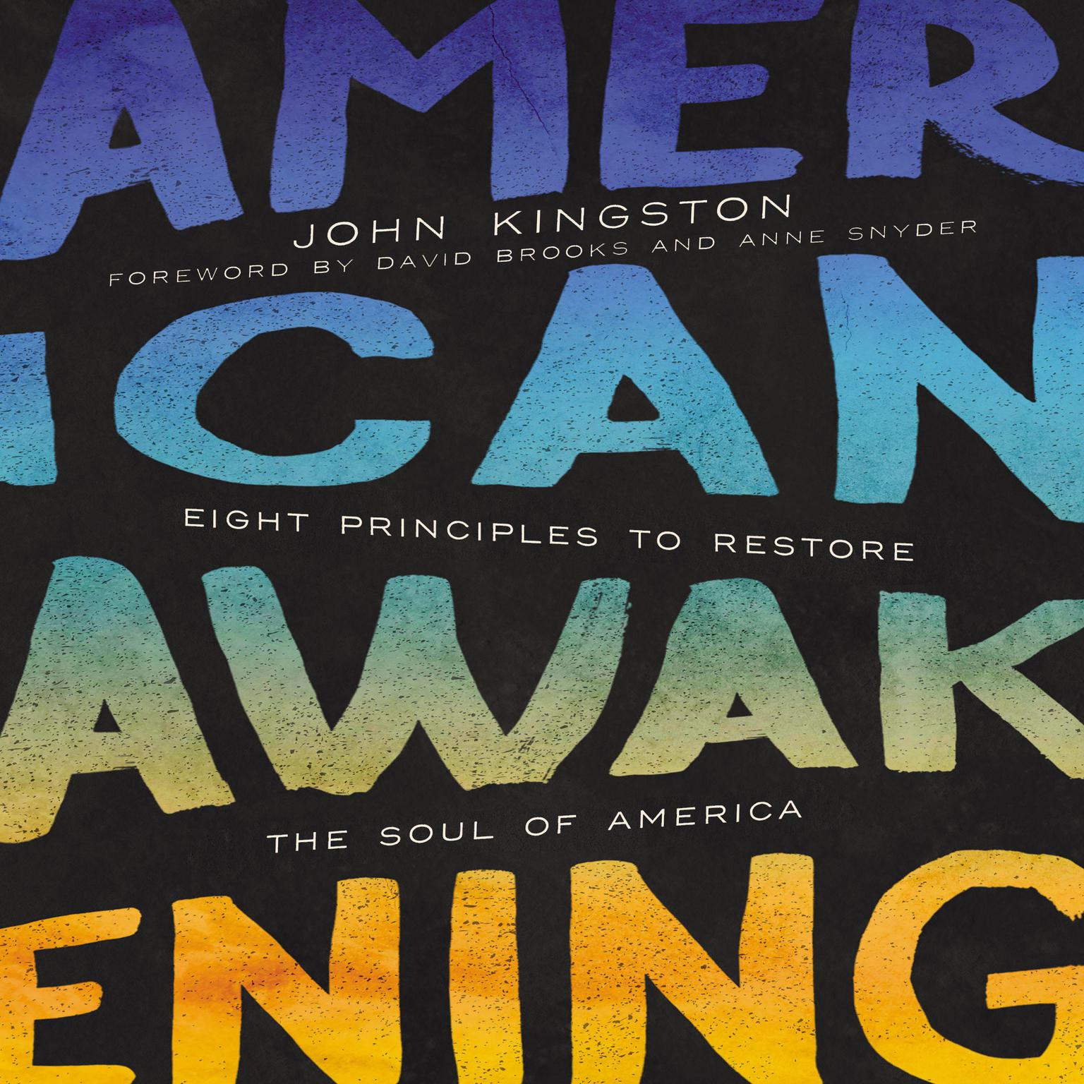 American Awakening: Eight Principles to Restore the Soul of America Audiobook, by John Kingston