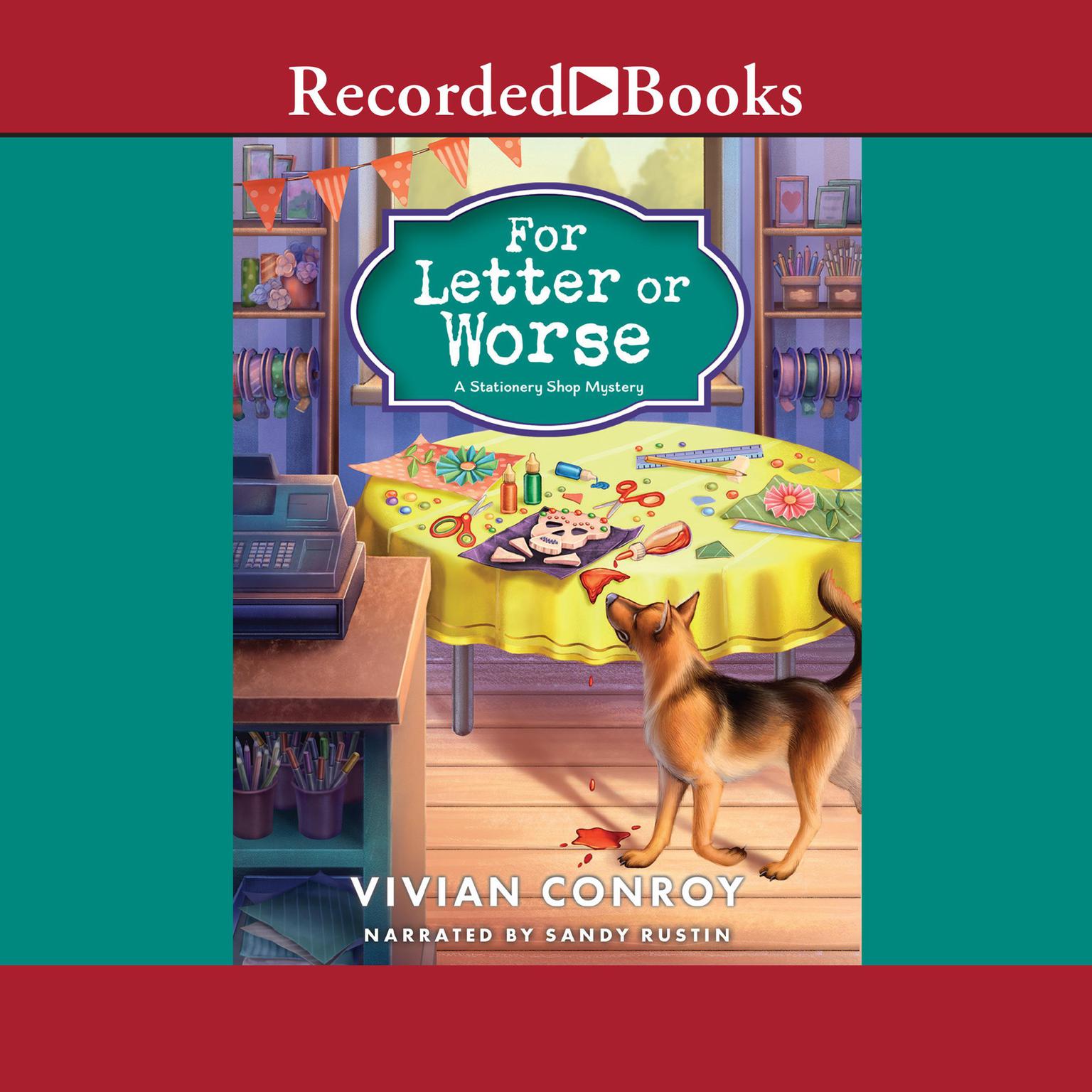 For Letter or Worse Audiobook, by Vivian Conroy