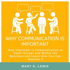 Why communication is important: How Important is Communication in Small Groups and Within the Business and Learn How You Can Improve It Audiobook, by Mary G. Lewis