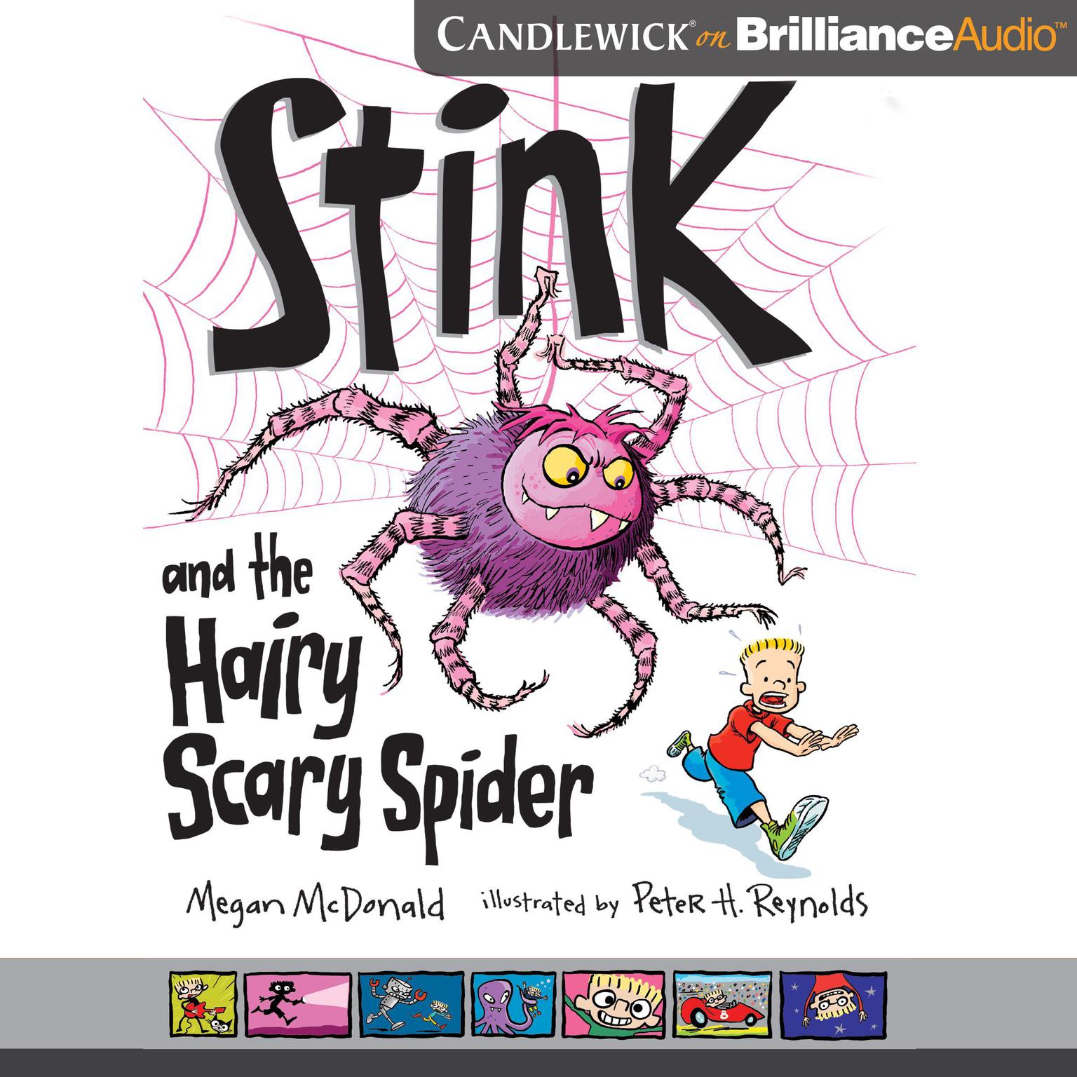 Stink and the Hairy, Scary Spider Audiobook, by Megan McDonald