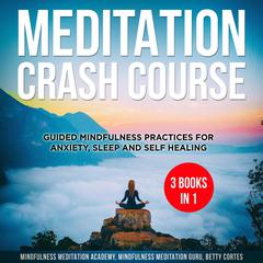 Meditation Crash Course - 3 Books in 1: : Guided Mindfulness Practices for Anxiety, Sleep and Self Healing Audiobook, by Mindfulness Meditation Academy