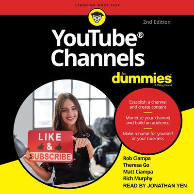 YouTube Channels For Dummies: 2nd Edition Audiobook, by Matt Ciampa