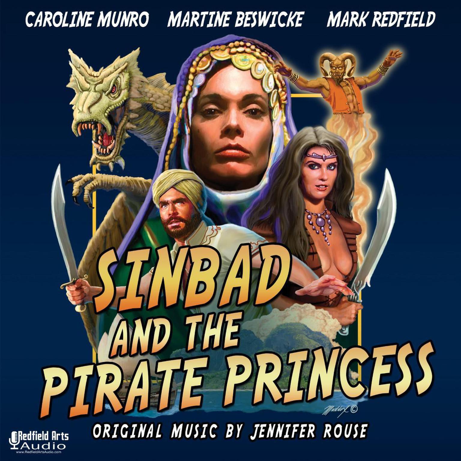 Sinbad and the Pirate Princess Audiobook, by Mark Redfield