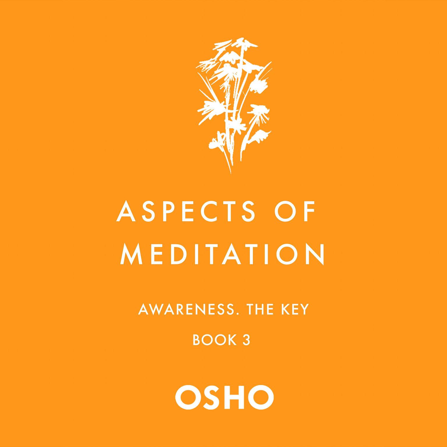 Aspects of Meditation Book 3: Awareness, the Key Audiobook, by Osho 