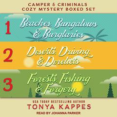 Camper and Criminals Cozy Mystery Boxed Set: Books 1-3 Audiobook, by Tonya Kappes