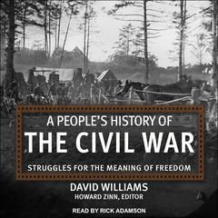 A People’s History of the Civil War: Struggles for the Meaning of Freedom Audiobook, by David Williams