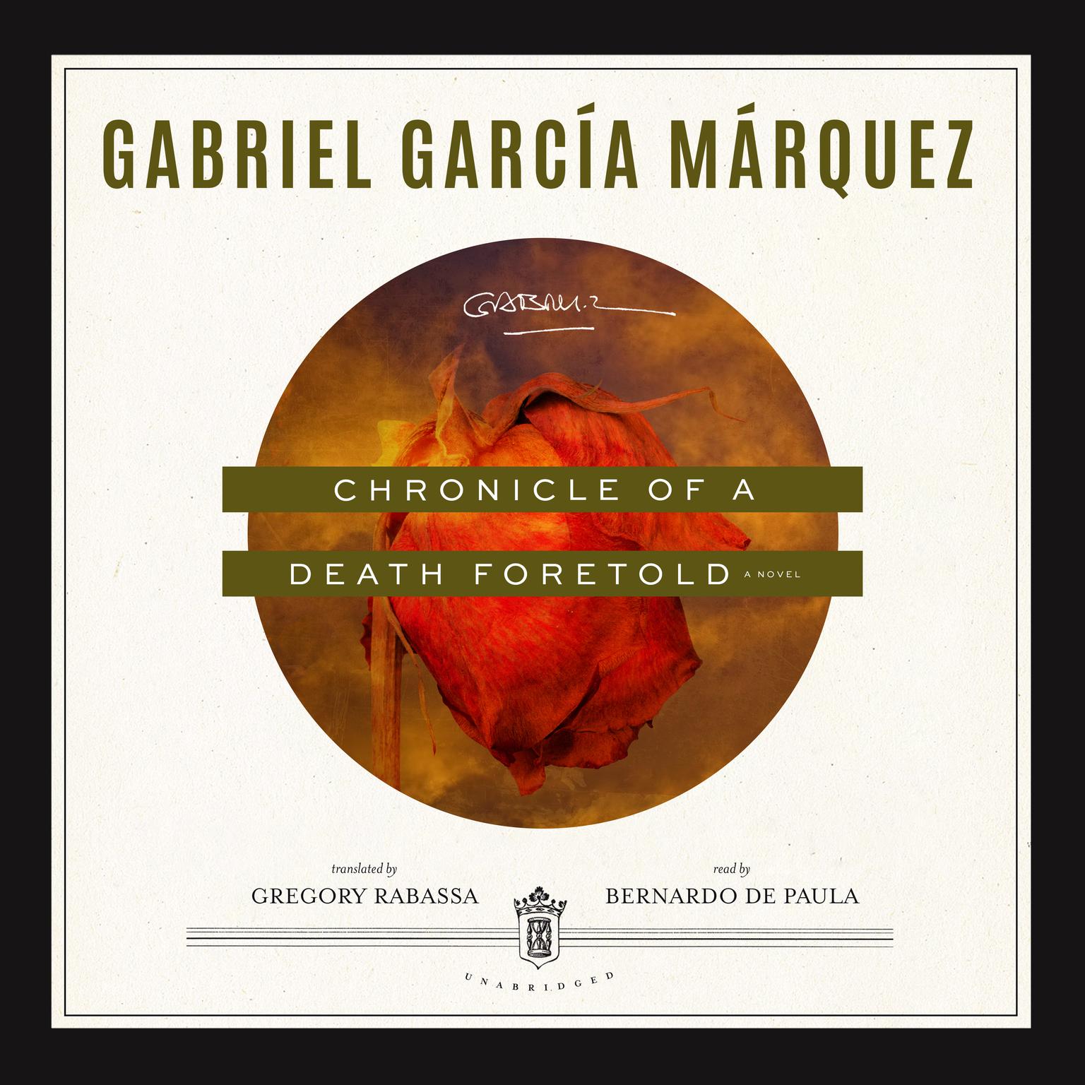 Chronicle of a Death Foretold: A Novel Audiobook, by Gabriel García Márquez