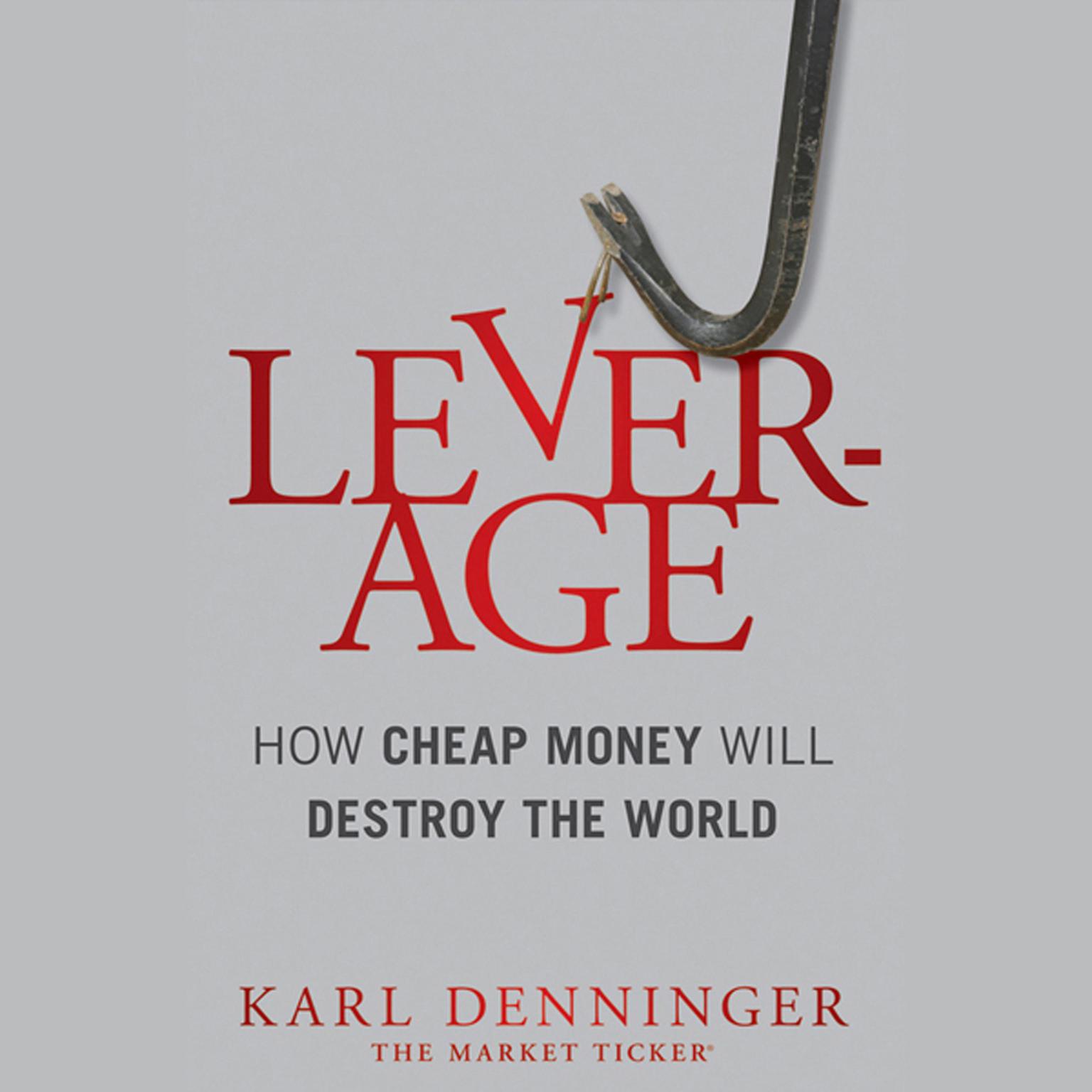 Leverage: How Cheap Money Will Destroy the World Audiobook, by Karl Denninger
