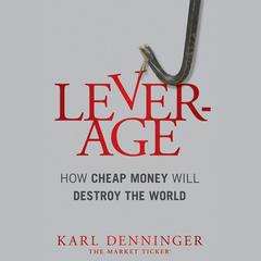Leverage: How Cheap Money Will Destroy the World Audiobook, by Karl Denninger