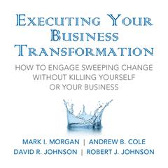 Executing Your Business Transformation: How to Engage Sweeping Change Without Killing Yourself Or Your Business Audiobook, by Mark Morgan