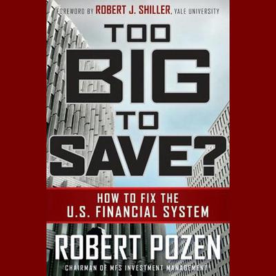Too Big to Save? How to Fix the U.S. Financial System Audiobook, by Robert C. Pozen