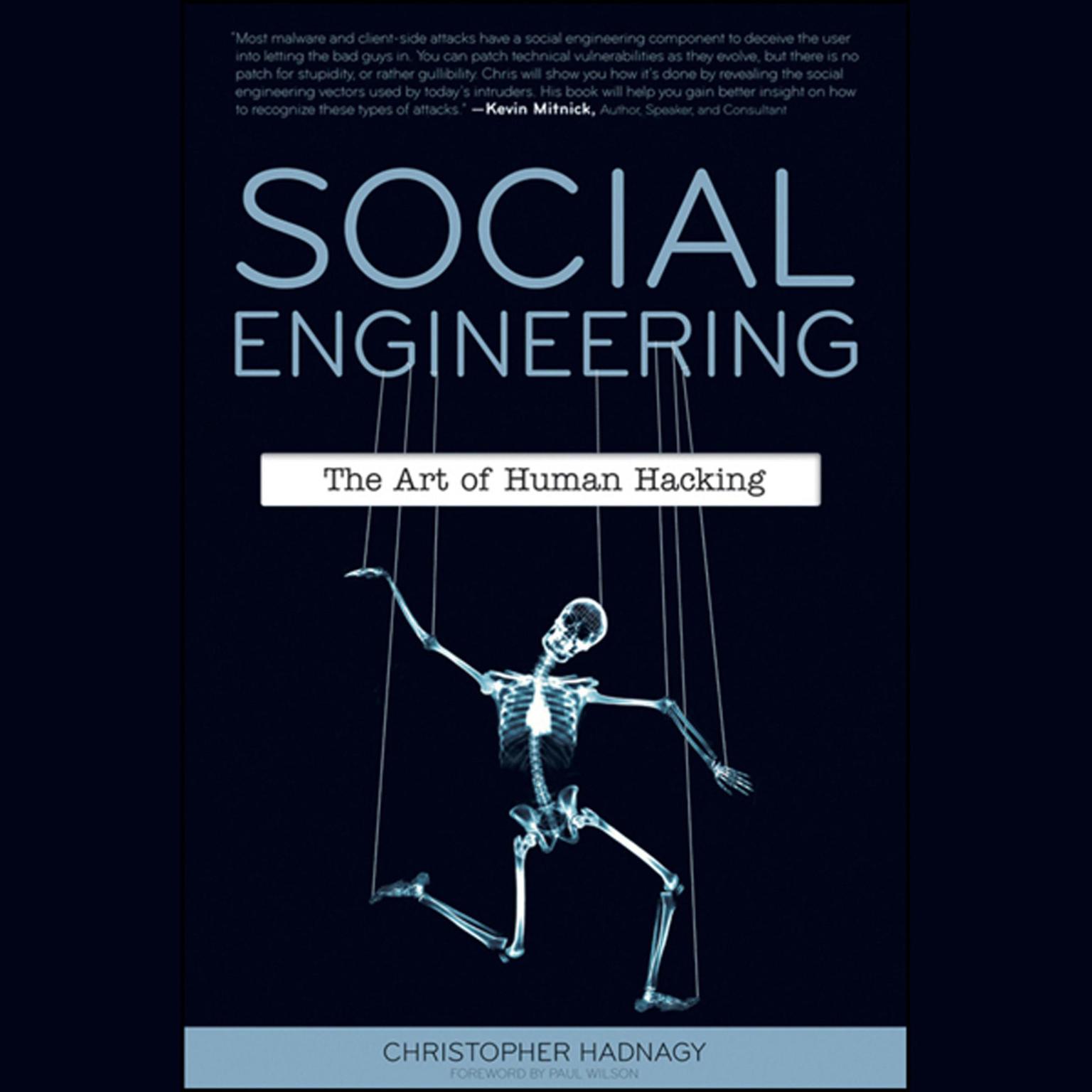 Social Engineering: The Art of Human Hacking Audiobook, by Christopher Hadnagy