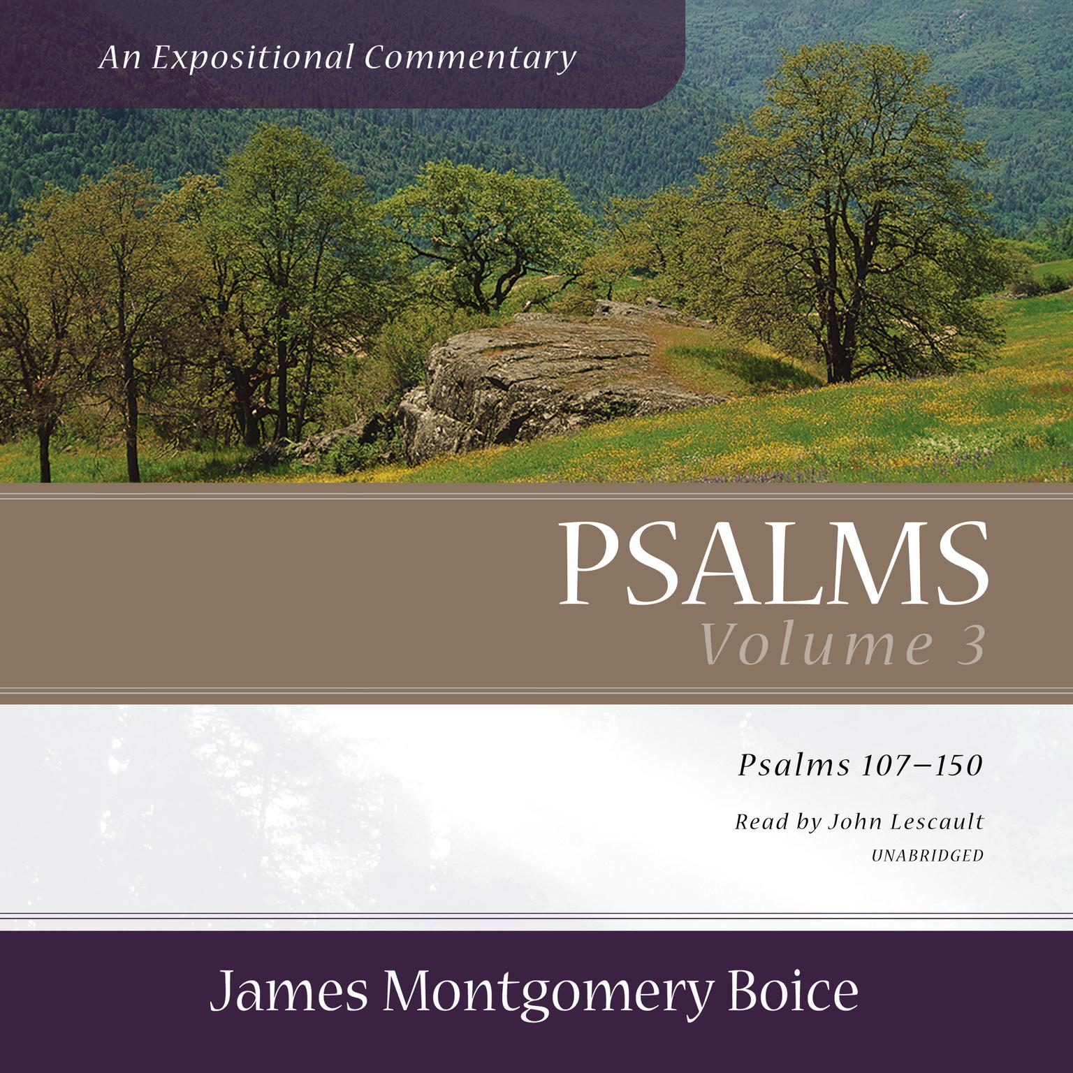 Psalms: An Expositional Commentary, Vol. 3: Psalms 107–150 Audiobook, by James Montgomery Boice