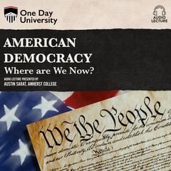 American Democracy: Where Are We Now? Audiobook, by Austin Sarat