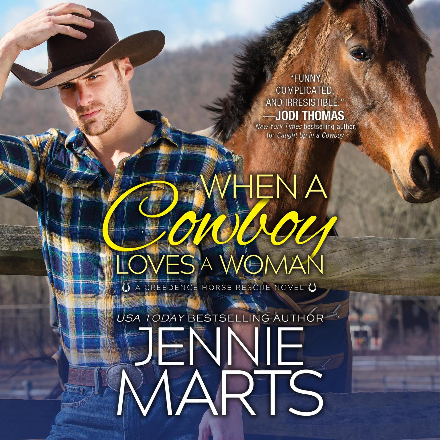 When a Cowboy Loves a Woman Audiobook, by Jennie Marts