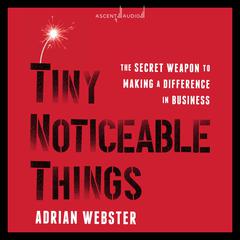 Tiny Noticeable Things: The Secret Weapon to Making a Difference in Business Audiobook, by Adrian Webster