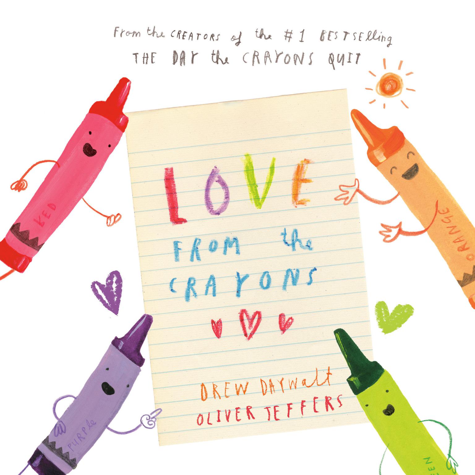 Love from the Crayons Audiobook, by Drew Daywalt